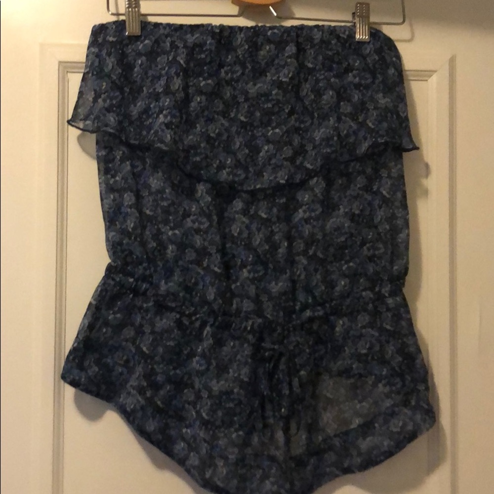 Express strapless blouse
